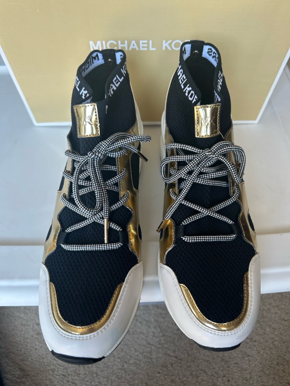 Michael Kors Womens Tennis Shoe Wedge